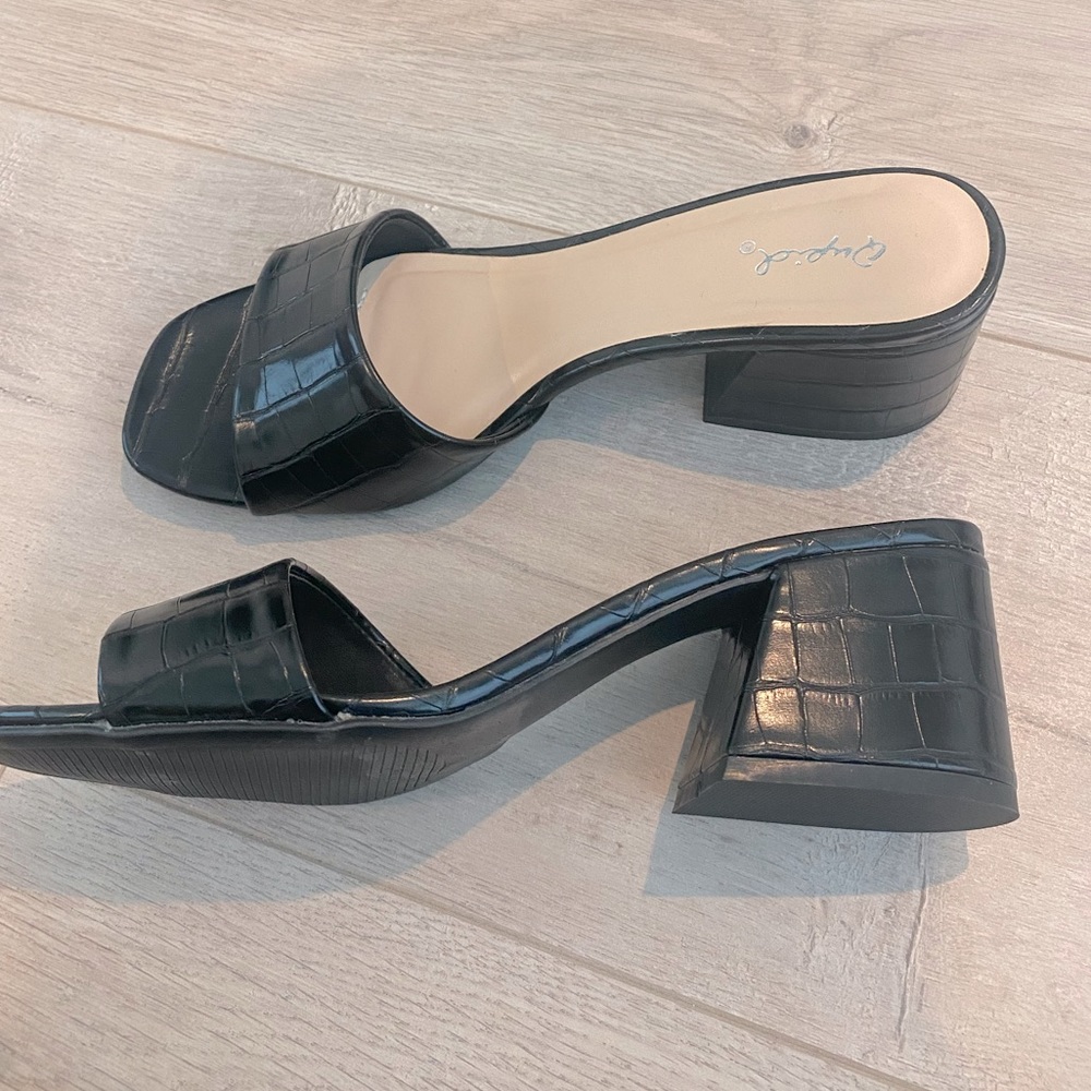 Block Heel Sandals